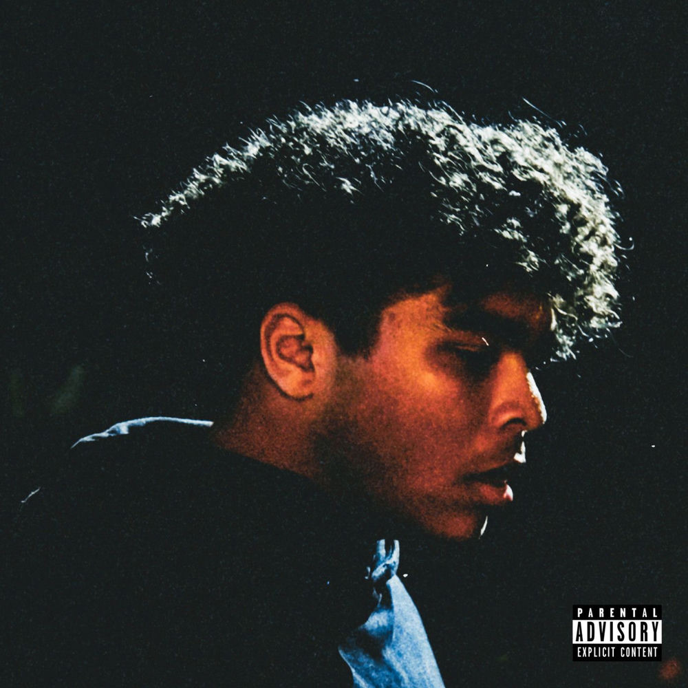 Cover art for 'The Light Skin Francis' — a moody, film-lit side-profile portrait of Francis against black, with a Parental Advisory label